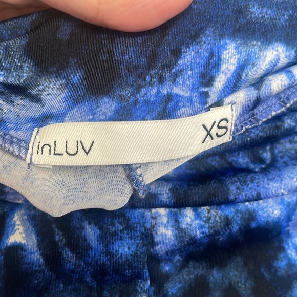 In luv 2 piece set, blue size XS - Picture 5 of 8